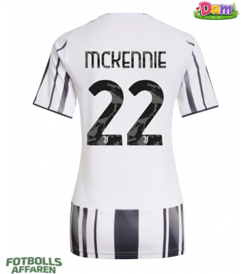 Juventus Weston McKennie #22 Hemmatröja Kvinnor 2025-26 Kortärmad
